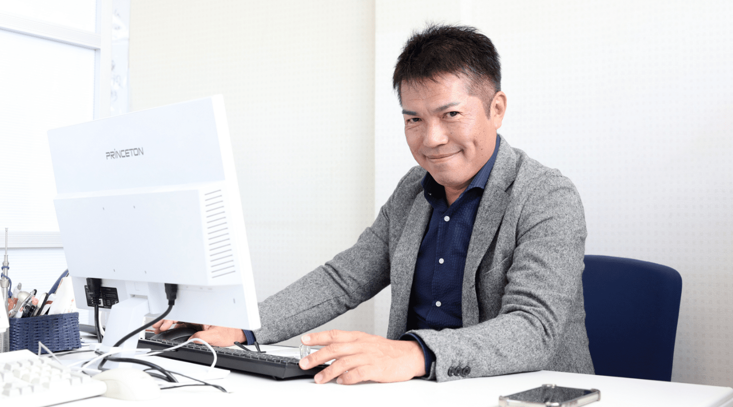代表取締社長写真